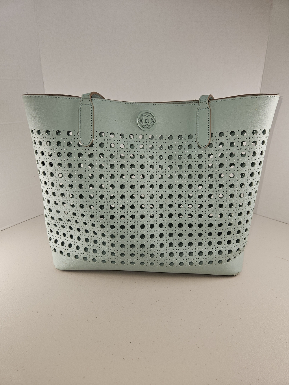 NANETTE LEPORE Hess Shoulder Bag & Tote Set Surf Spray Pre-loved